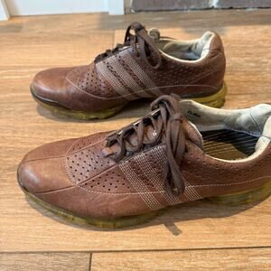 LTD Edition 2009 Adidas Adipure Men's Golf Shoes Size 9 Leather upper / Lining